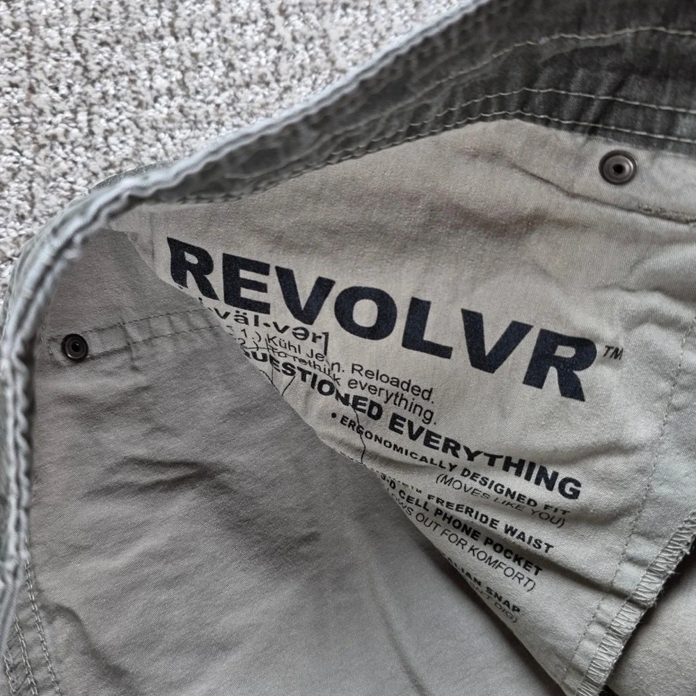 KUHL Mens Revolvr Pants Utility Hiking Work Outdoor Casual Size 40x32 Distressed